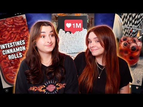 Wir testen die VIRALSTEN Halloween DIYS!! 🎃 (und verzweifeln ein bisschen)