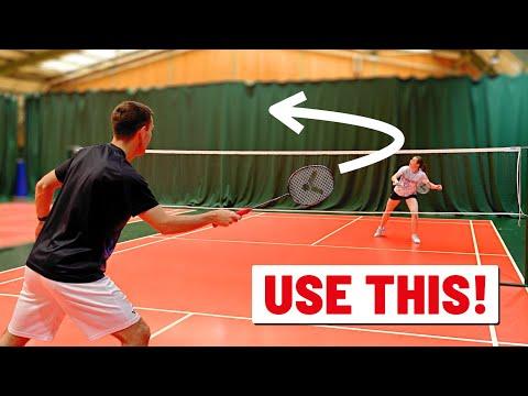 Is THIS the best deceptive shot in badminton?
