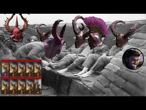 Trench Warfare except it's Warhammer 3