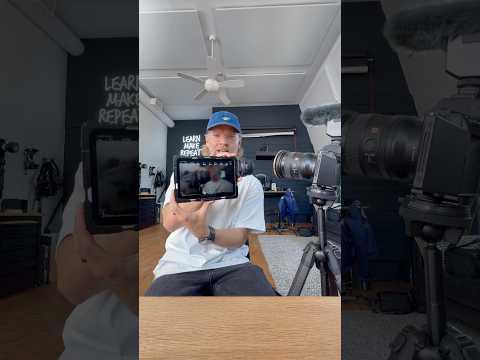 Best monitor for filmmakers. iPad Mini wireless control.