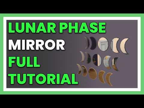 Making a LUNAR PHASE MIRROR For The Sims 4