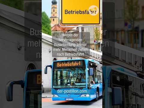 Wegen der hervorragenden Busanbindung: Immer mehr Menschen ziehen nach Betriebsfahrt