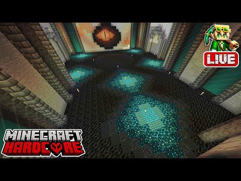 🔴 LIVE 🔴 Detailing a Warden Throne Room in my 53,500 Day Hardcore Minecraft World