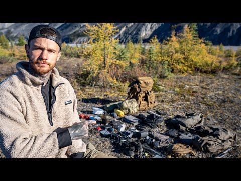 Komplette Outdoor Ausrüstung von Fabio für Survival Squad Staffel 2 in Kanada 🇨🇦 