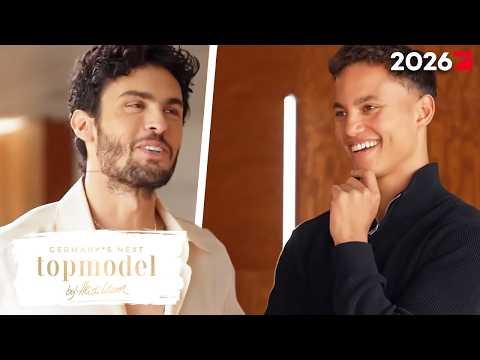 Star-Besuch im Loft: Baptiste Giabiconi coacht Male-Models | Germanys next Topmodel