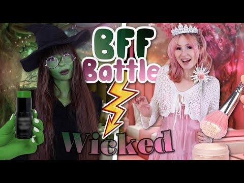 BFF Battle ⚡️ Verkleiden wie WICKED Glinda und Elphaba 🩷💚