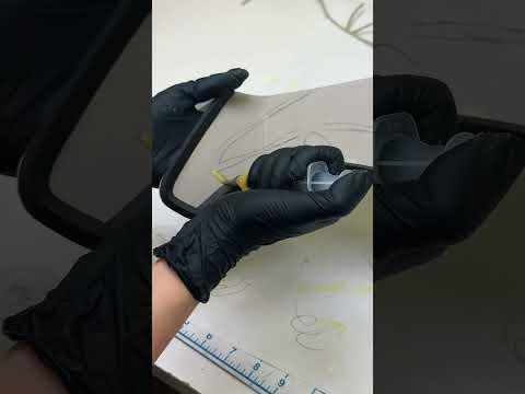 Use craft syringes to help on your next cosplay armor project. #evafoam #cosplay #tutorial