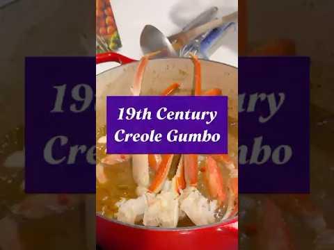 Creole Gumbo from 1885