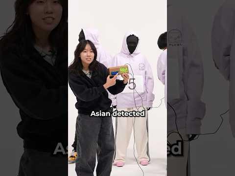 She brought a literal Asian detector 😭😭