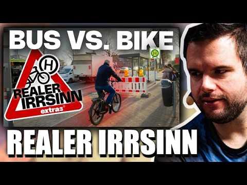 RADWEG führt direkt in BUSHALTESTELLE ?! 😵‍💫 TrilluXe REAGIERT auf REALER IRRSINN!