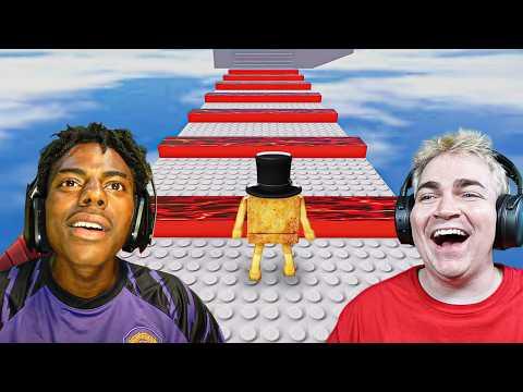Teaching SPEED how to beat the HARDEST ROBLOX GAME..