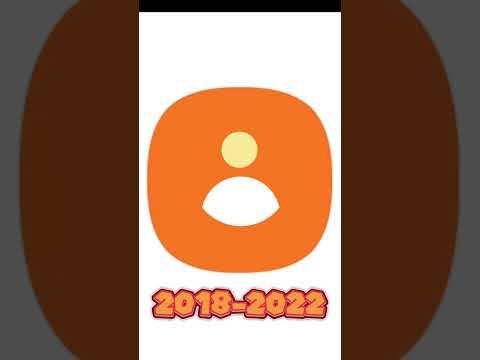 Samsung/Android Contacts Logo Evolution Historical Logos #shorts #trending #android #samsung 