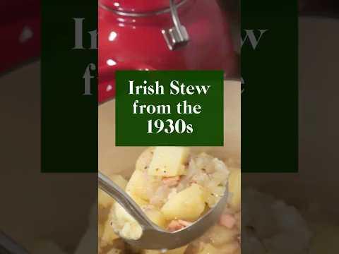 100 year old recipe for Irish Stew