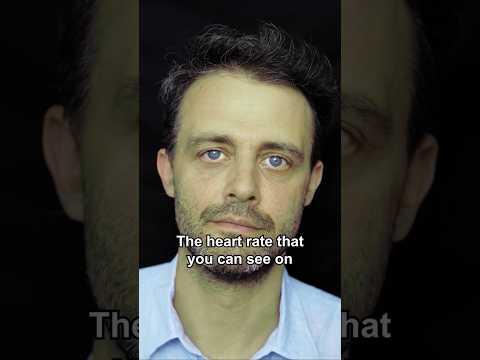 How we measured my heart rate on my face