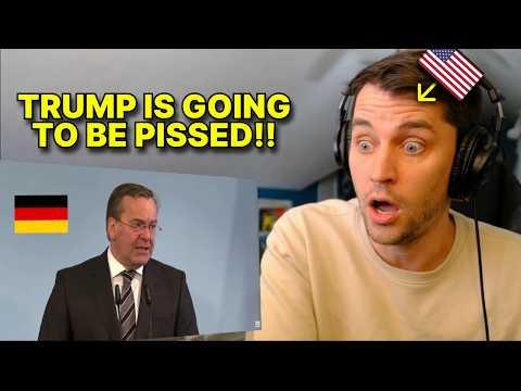 American reacts to Germany REJECTS Trump "It's not our war"
