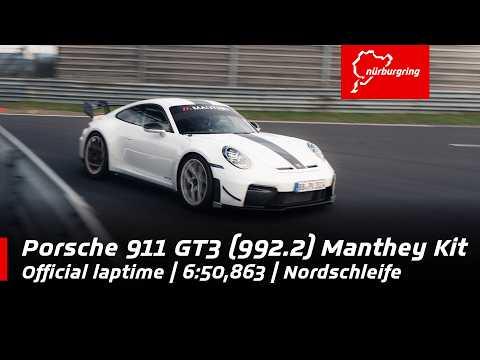 Porsche 911 GT3 (992.2) Manthey Kit | 6:50,863 official laptime | Nordschleife