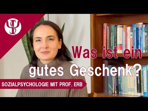 Was ist ein gutes Geschenk? | Sozialpsychologie mit Prof. Erb