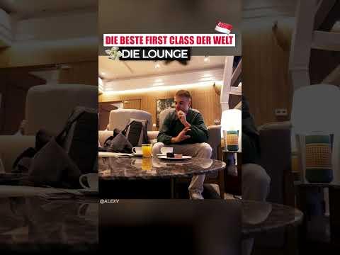 Die Lounge von der besten First Class der Welt 🇸🇬💸 #alexv #travel #travelling #traveltrips
