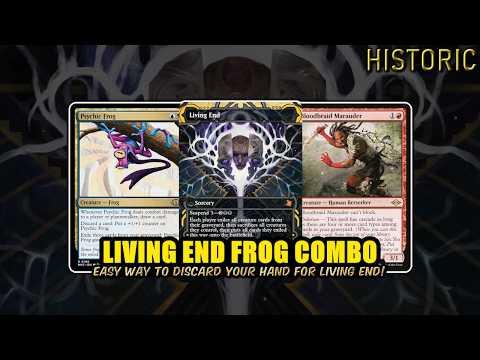 Living End With Psychic Frog! Discard Everything Into Reanimate! | Historic BO3 | MTG Arena