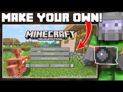 Easy Panorama Tutorial | Minecraft 1.21.10