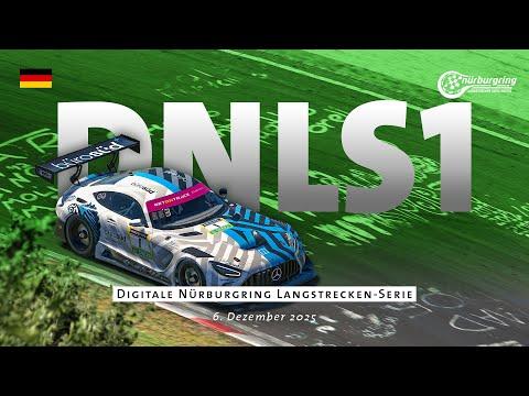 🇩🇪 LIVE: Digitale Nürburgring Langstrecken-Serie, Rennen 1