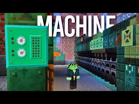 Building COOL Machines in my World! - Let's Play Minecraft 677