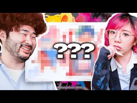 I forced Lilypichu to paint with me