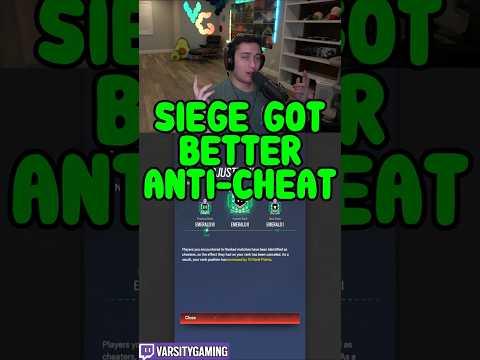 ANTI-CHEAT IS FINALLY WORKING (SIEGE SCHOOL) #shorts