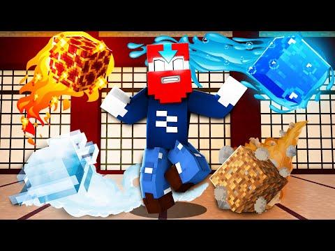 Ich habe ALLE ELEMENT KRÄFTE in MINECRAFT KOMBINIERT!