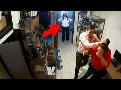 105 unglaubliche Momente, die von einer CCTV-Kamera aufgenommen wurden