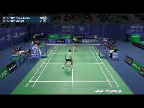 Match point - Toma Junior Popov vs Christo Popov - MS, SF - European Championships 2026