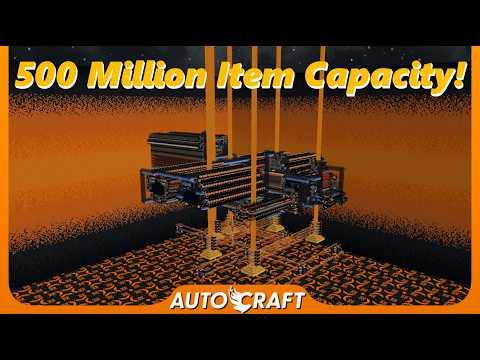 My New Ultimate Main Storage System! (AutoCraft ep.149)