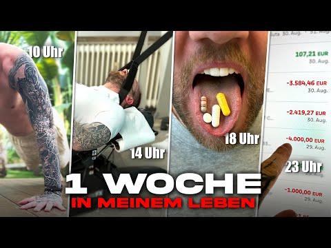 1 Woche in meinem Leben (Sport/Ernährung/Arbeit/Tabletten/etc.)
