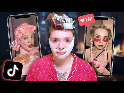 Ich teste OVERNIGHT GLOW UP HACKS (wer hat sich das ausgedacht?!)