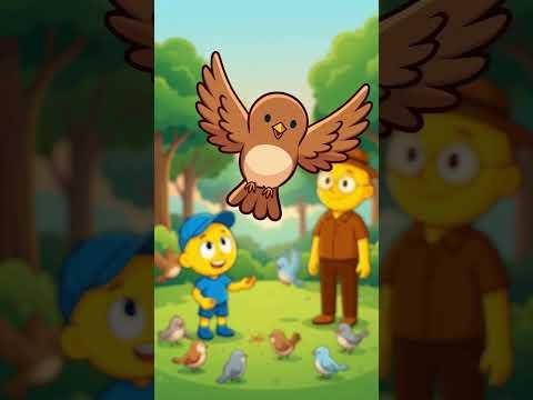 Bimo Feeds the Bird 🐦✨ #bimo #cartoon #bimoonline