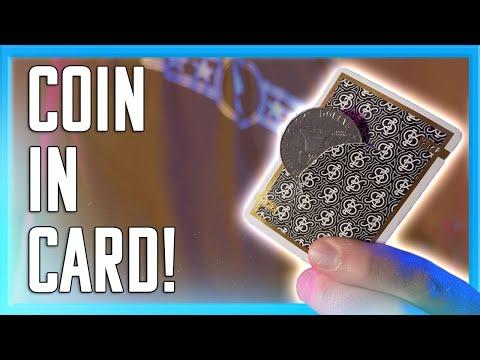 Coin in Card Trick TUTORIAL! (Easy)