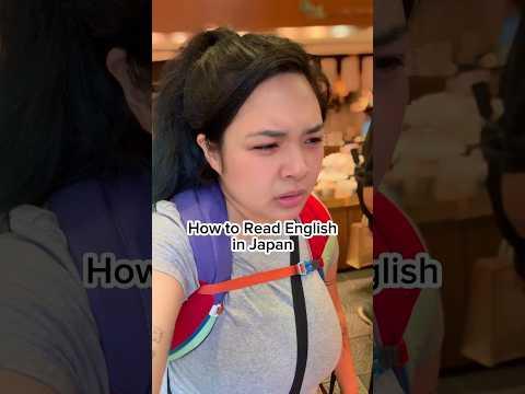 How to read English in Japan 🇯🇵