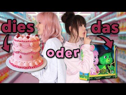 Dies oder Das Shopping Challenge 🛒 (in einem amerikanischen Supermarkt)