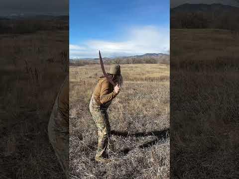 PRIMITIVE HUNTING Weapon | Throw Stick #survival #outdoorskills #survivalskills #throwers #boomerang