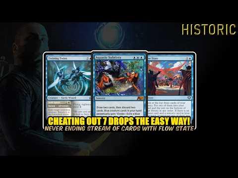 Flow State Is Broken In UW Subtlety! Never Ending Cards! | Historic BO3 | MTG Arena