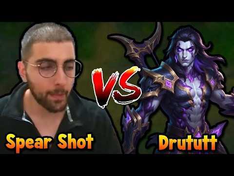 Spear Shot finally faces DRUTUTT in TOP LANE (CRAZY ENDING)