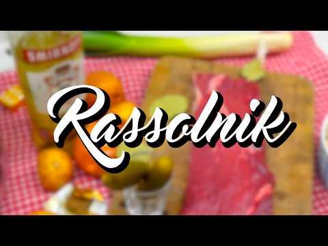 RASSOLNIK the Russian pickle juice soup - Cooking with Boris