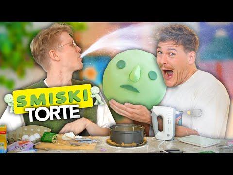Wir backen eine Smiski Torte OHNE REZEPT (geht komplett schief 💀)