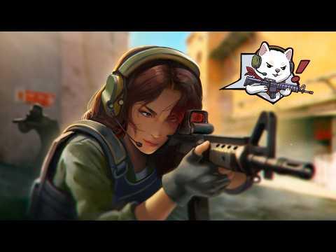 🔴LIVE! SQUEEX, FUSLIE AND I GET COUNTERSTRIKE COACHING WITH FL0M (also live on twitch)