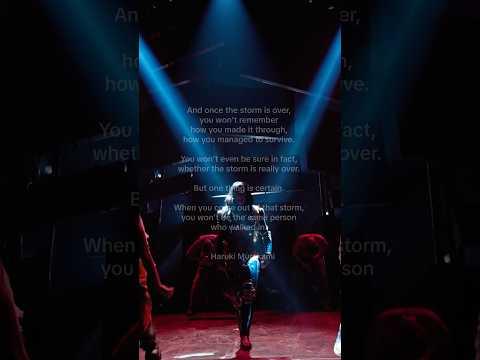 I know there’s gotta be rain if I want the rainbows.