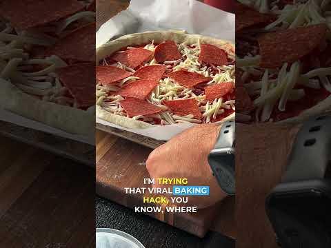 Home Baked Pizza is a Snap! #pizza #homemadepizza #cooking #food