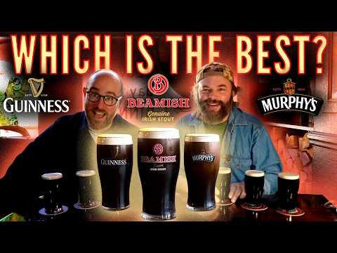 Beer experts taste Ireland’s Big Three Stouts!