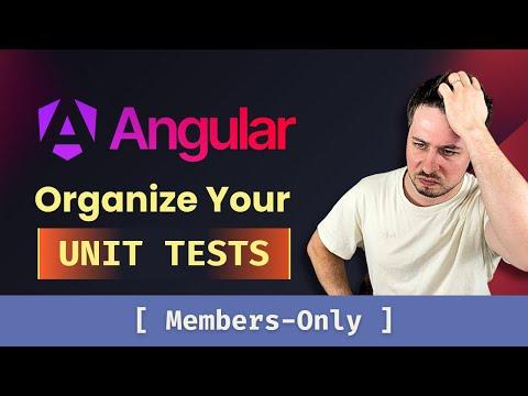 How I Organize My Unit Tests With The New Bindings API!