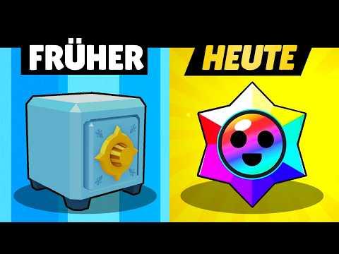 Brawl Stars FRÜHER vs HEUTE... ❗😱