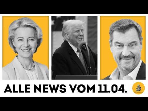 Wie wehrt sich die EU gegen die Zölle und US-Unternehmen? | Alle News vom 11.04.2025